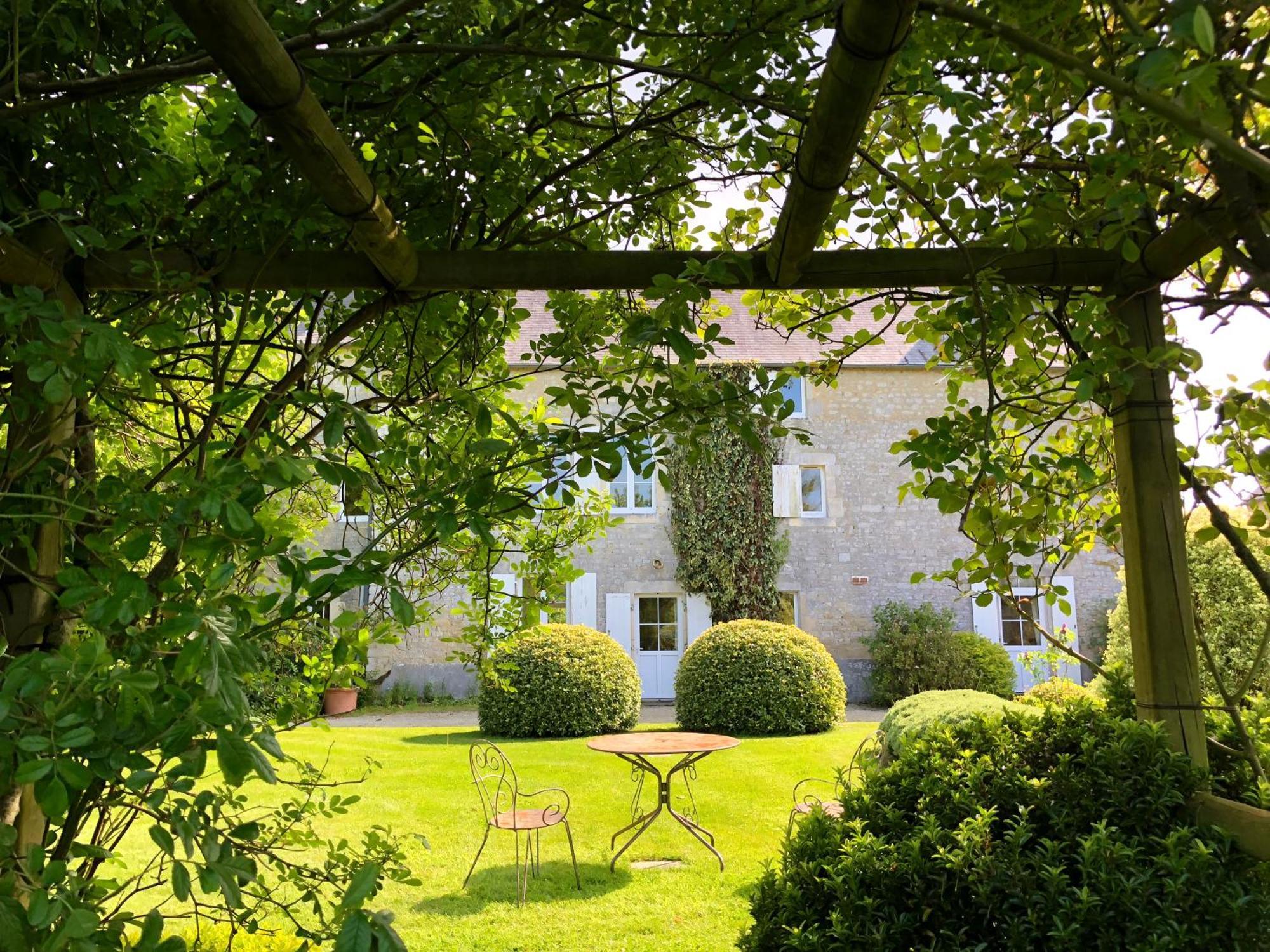Roulage Ferme 18Eme Normandie Plage Longueville  ภายนอก รูปภาพ