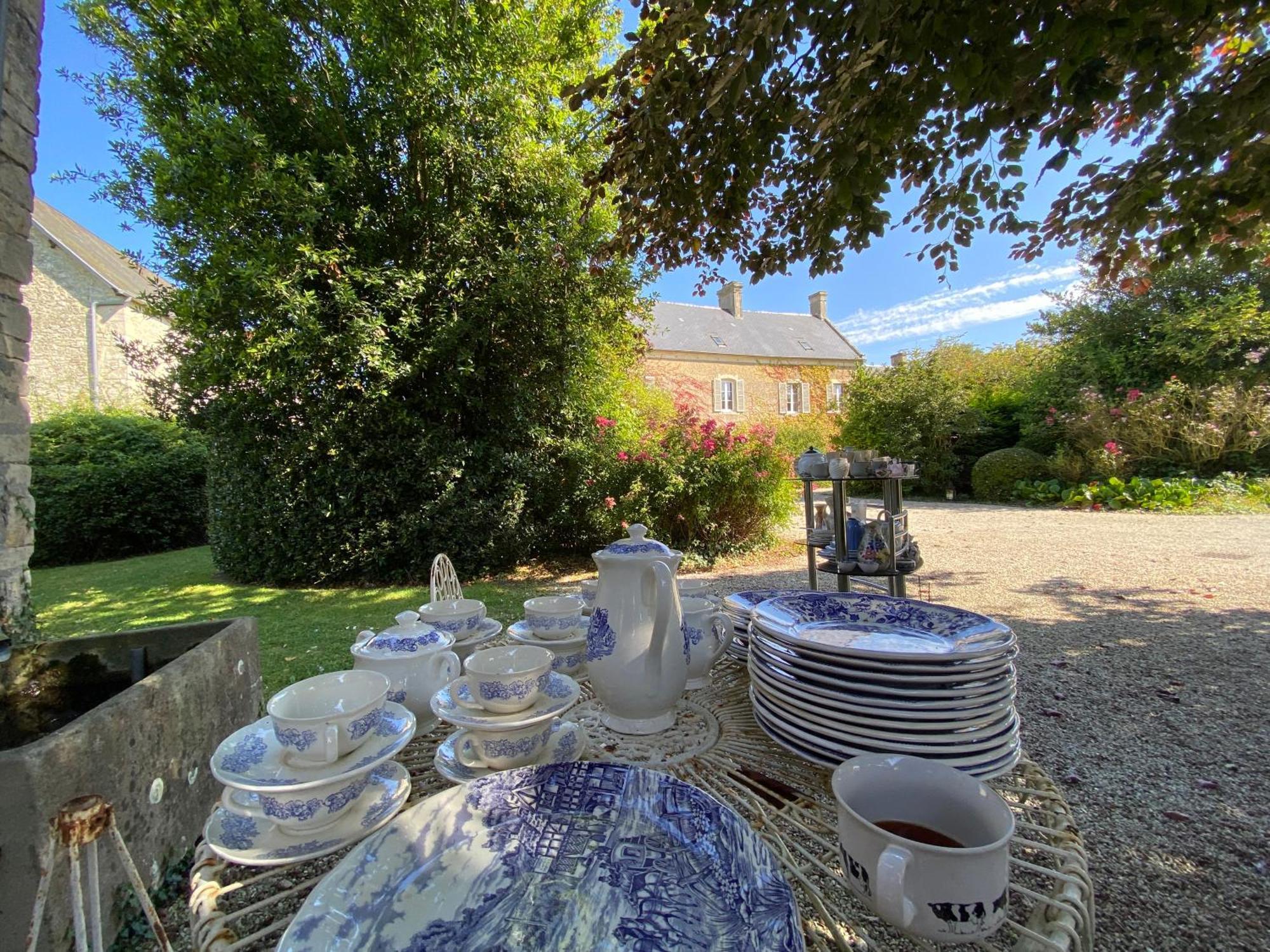 Roulage Ferme 18Eme Normandie Plage Longueville  ภายนอก รูปภาพ